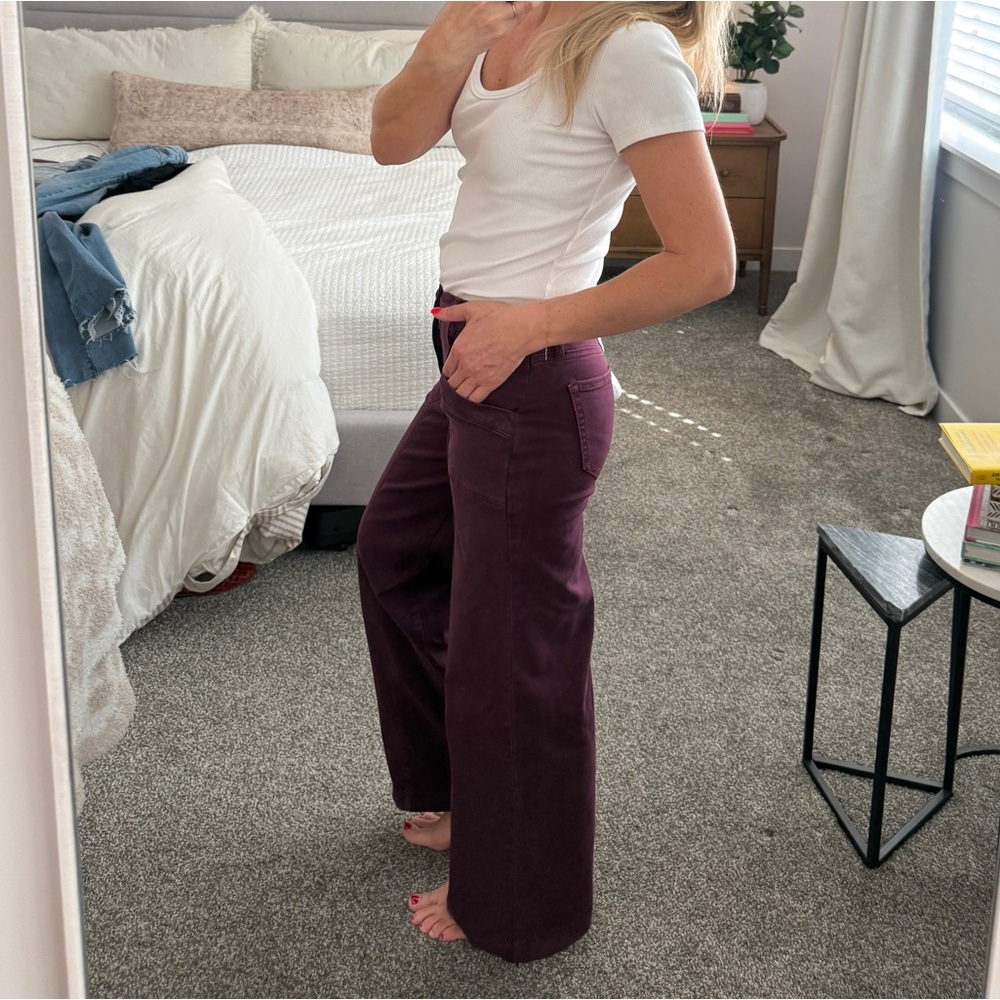 Evereve Merlot jeans